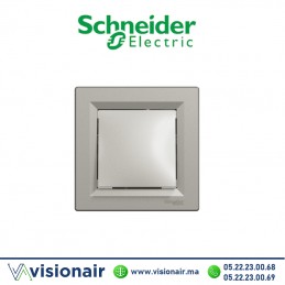 Interrupteur va et vient Schneider Asfora bronze EPH0100169 Casablanca Maroc