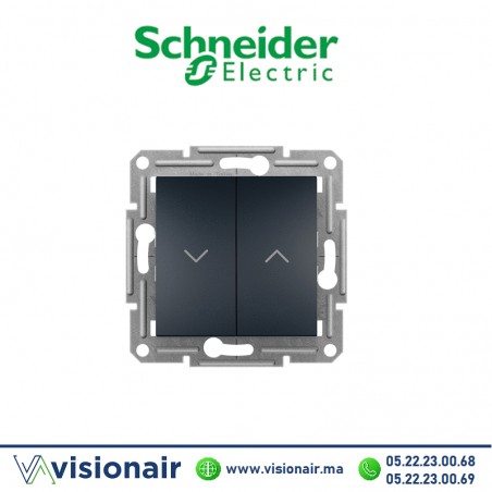 Poussoir volet roulant Schneider Asfora anthracite EPH1300371  Casablanca Maroc