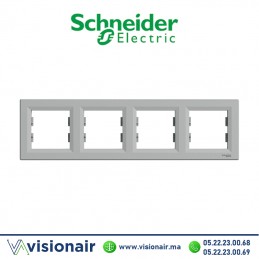 Plaque 4P Schneider Asfora aluminium EPH5800461 Casablanca Maroc