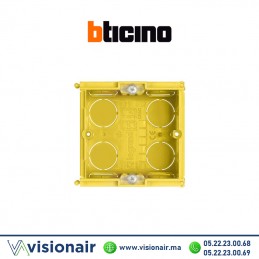 Boîte encastrement BTICINO 2 modules 502E Casablanca Maroc