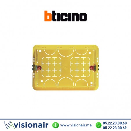 Boîte encastrement BTICINO 3 modules 503E - VISIONAIR Maroc