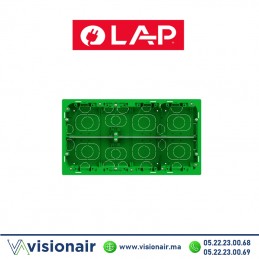 Boîte d'encastrement LAP rectangle 3 & 4 modules 7314 |  VISIONAIR Maroc