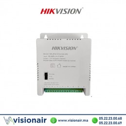 Bloc d'alimentation HIK VISION 8 channels 12V 60W DS-2FA1205-C8 Casablanca Maroc