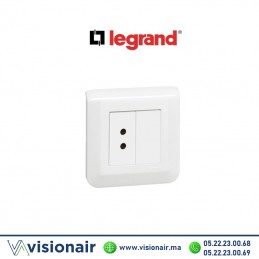 Prise LEGRAND Mosaic IP20 pour poire d'appelle 076663 Casablanca Maroc