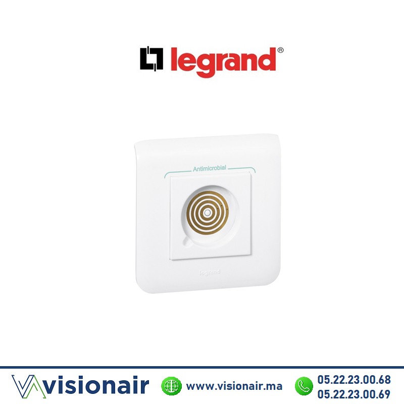 Prise pour manipulateurs LEGRAND Mosaic IP40 pour manipulateur appel seul 078246 Casablanca Maraoc