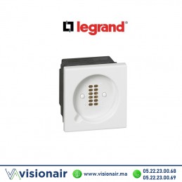 Prise pour manipulateurs LEGRAND Mosaic IP40 pour manipulateurs appels et commandes 078245 Casablanca Maroc