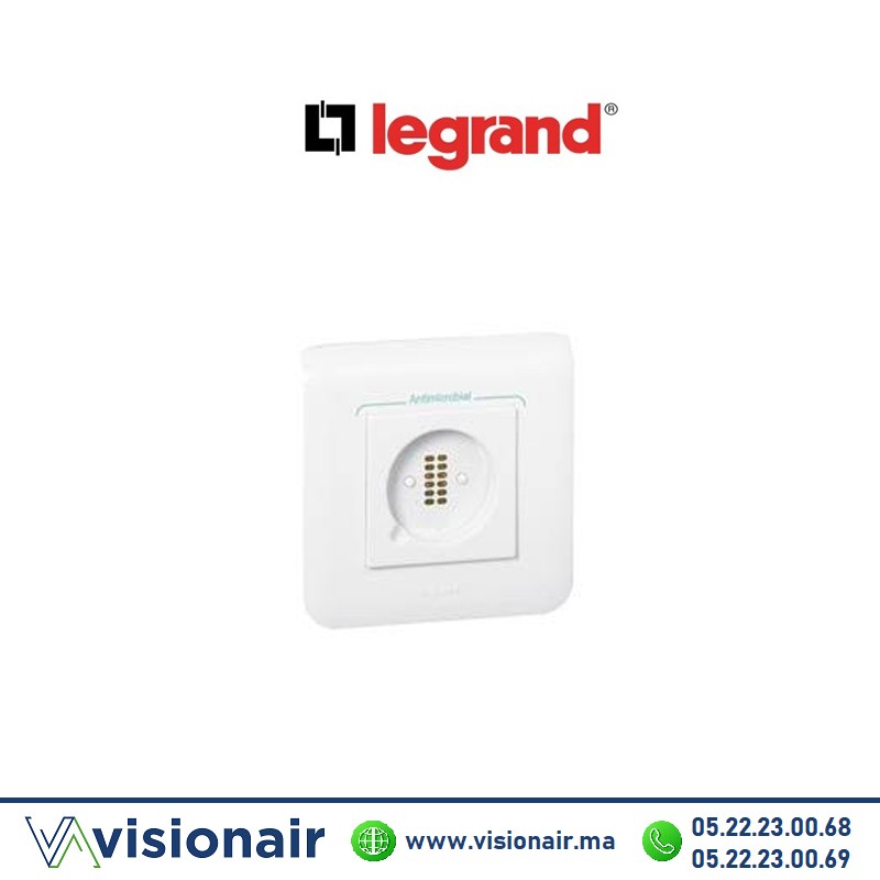 Prise à connexion magnétique Legrand Mosaic pour manipulateurs multi fonctions 078247 Casablanca Maroc