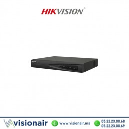 Nvr Hikvision 4K 4CH POE 2HDD PRO DS-7604NI-Q1/4P Casablanca Maroc