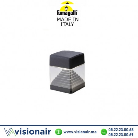 Borne de jardin FUMAGALLI ESTER WALL 165 Noir Casablanca Maroc