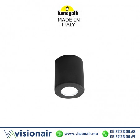 Plafonnier encastré Fumagalli Franca 90 Noir IP55 Casablanca Maroc