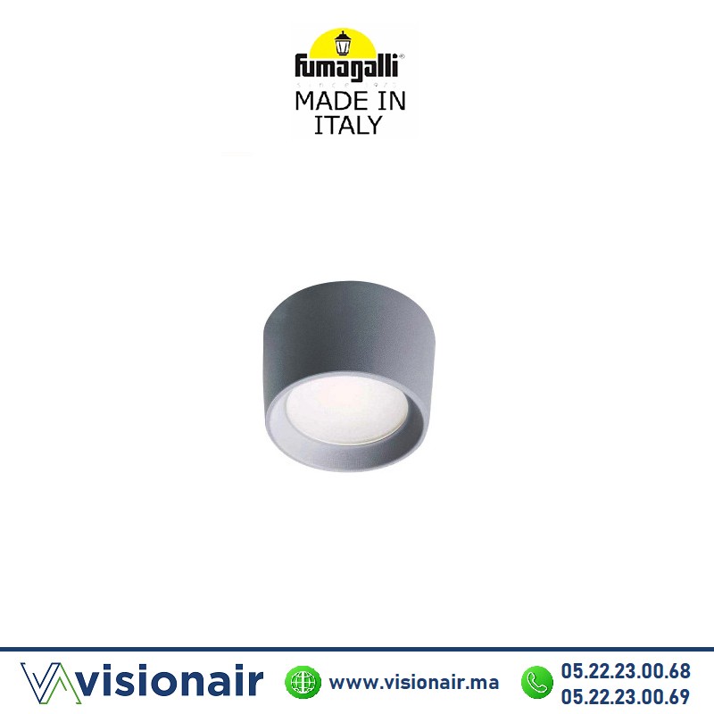 Plafonnier Fumagalli Livia 160 gris IP55 Casablanca Maroc