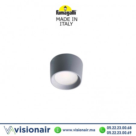 Plafonnier Fumagalli Livia 160 gris IP55 Casablanca Maroc