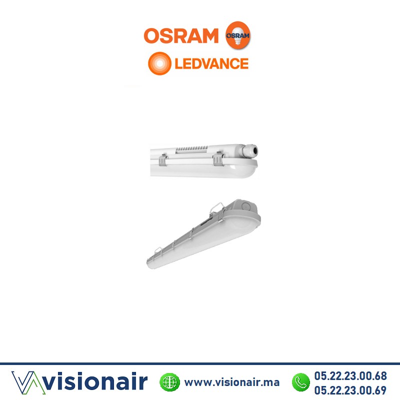 Réglette LED Osram Ledvance 120cm 30W 4000°K IP65 Casablanca Maroc