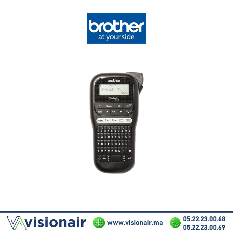 Etiqueteuse électricien portable Brother PT-H-110 Casablanca Maroc
