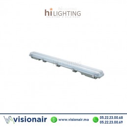 Réglette étanche hilighting 2x120CM (VIDE) HIL81212 Casablanca Maroc