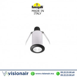 Plafonnier encastré / Encastré parquet Fumagalli Teresa 50 noir Casablanca Maroc