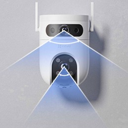Caméra WI-FI extérieure Ezviz dual motorisée 360° 3MP+3MP H9c Casablanca Maroc