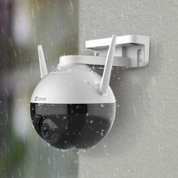 Caméra WI-FI extérieure Ezviz motorisée 360° 2MP C8C Casablanca Maroc