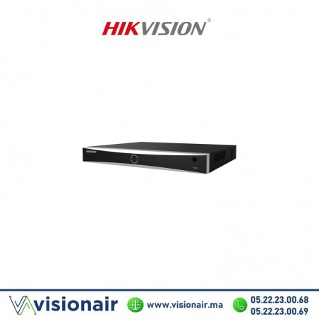 NVR HIKVISION IP 4K 8 Canaux 2HDD PRO Series DS-7608NXI-I2/8P/S Casablanca Maroc