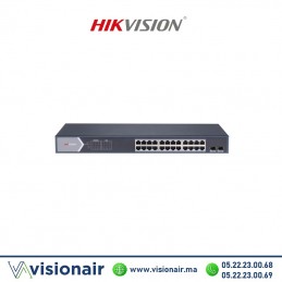 Switch HIKVISION 24 ports POE 10/100/1000 Gigabit DS-3E0526P-E/M Casablanca Maroc
