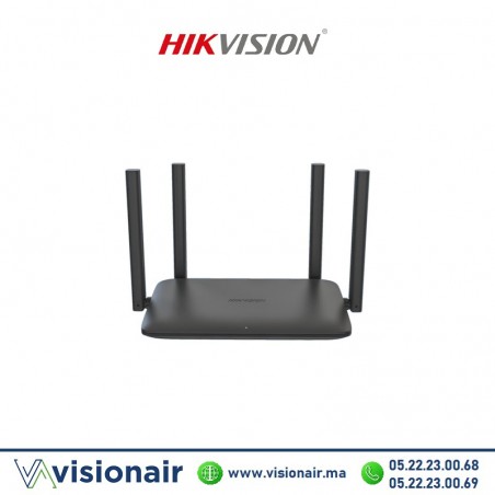 Routeur sans fil Hikvision Wifi6 AX1500 dual band DS-3WR15X Casablanca Maroc