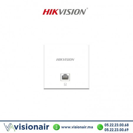 Point d'accès intérieur Hikvision mural Wifi 5 AC1200 DS-3WAP521-SI Casablanca Maroc