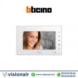 Moniteur vidéophone BTICINO écran 7"connecté 332851 Casablanca Maroc