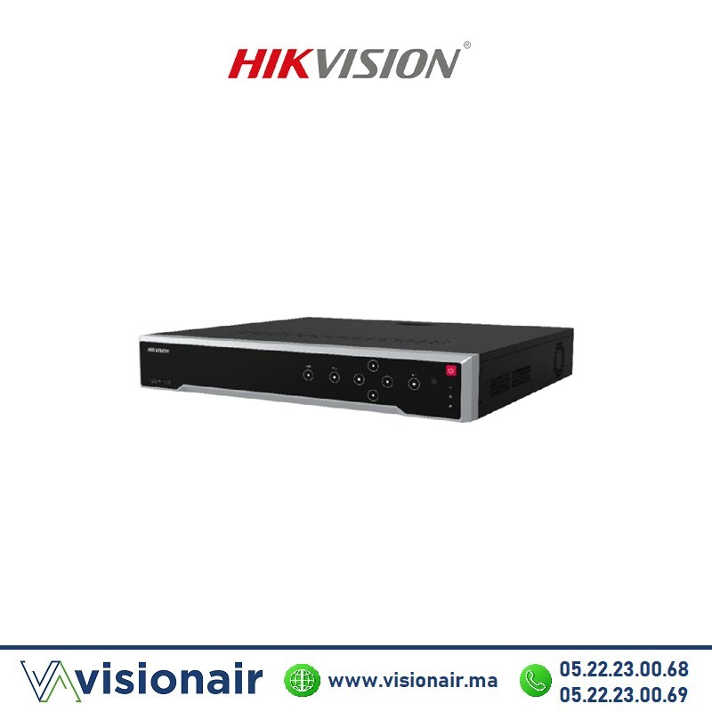 NVR HIKVISION IP 4K 32 Canaux 8HDD ULTRA SERIES DS-8632NI-I8 Casablanca Maroc