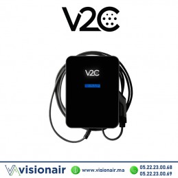 Borne de recharge V2C Trydan 22KW Wi-Fi & Bluetooth V2CTR22 Casablanca Maroc