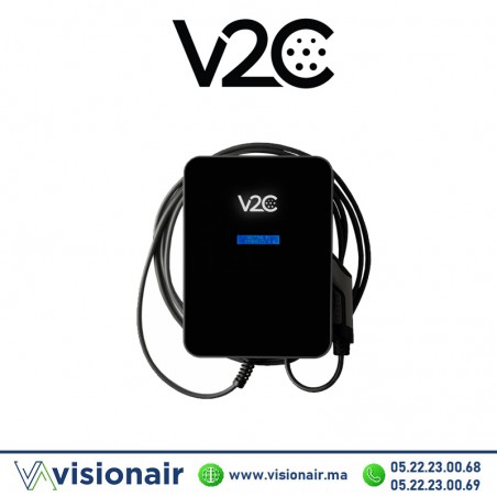 Borne de recharge V2C Trydan 22KW Wi-Fi & Bluetooth V2CTR22 Casablanca Maroc