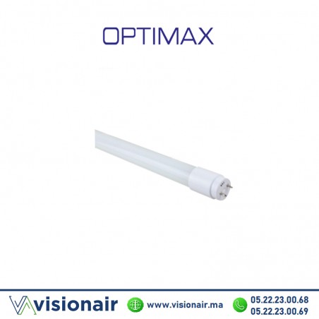 Tube LED Optimax 18W 4000°K 120cm Casablanca Maroc