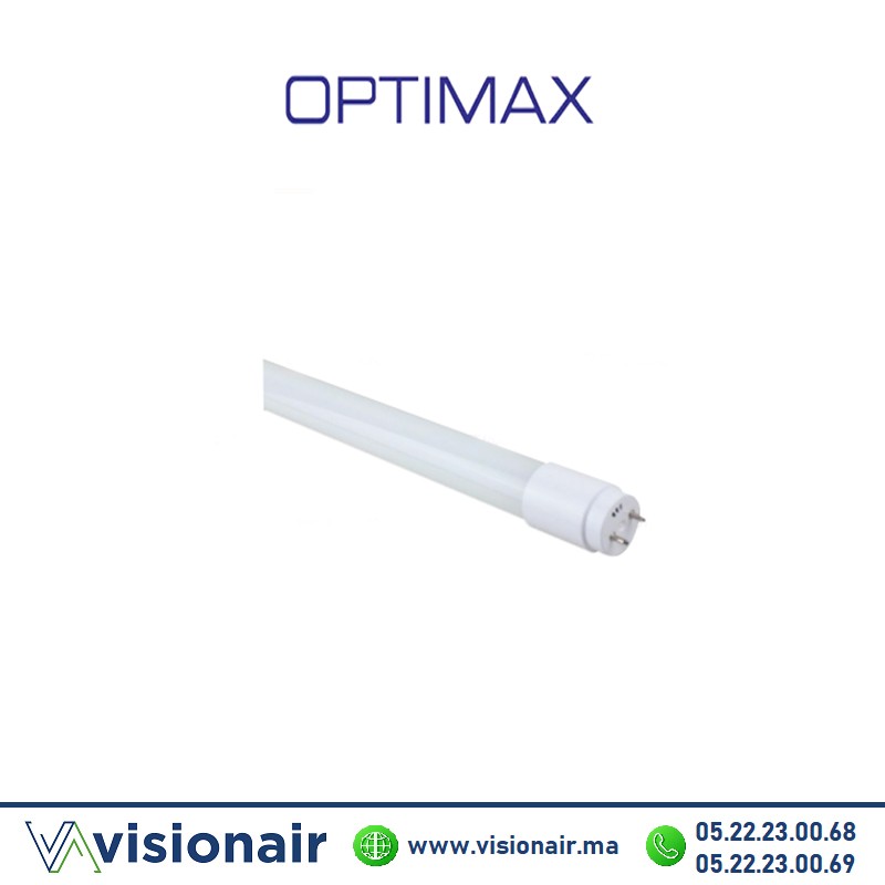 Tube LED Optimax 28W 4000°K 150cm Casablanca Maroc