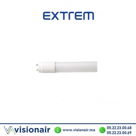 Tube LED T8 Extrem 18W 6500°K 120cm Casablanca Maroc