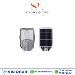 Luminaire LED solaire STYLUX 300W 6000°K éclairage publique Casablanca Maroc