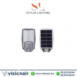 Luminaire LED solaire STYLUX 400W 6000°K éclairage publique Casablanca Maroc