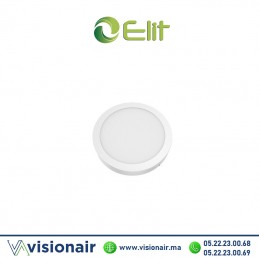 Panel LED Elit Rond apparent 18W 4000°K Casablanca Maroc