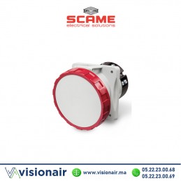 Prise A encastré SCAME 3P+N+T 63A 346-415V IP66/IP67/IP69 Casablanca Maroc