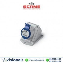 Prise surface SCAME 2P+T 16A 200-250V IP44/IP54  Casablanca Maroc