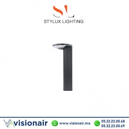 Bornes LED solaire Stylux 4000°K IP65 Casablanca Maroc