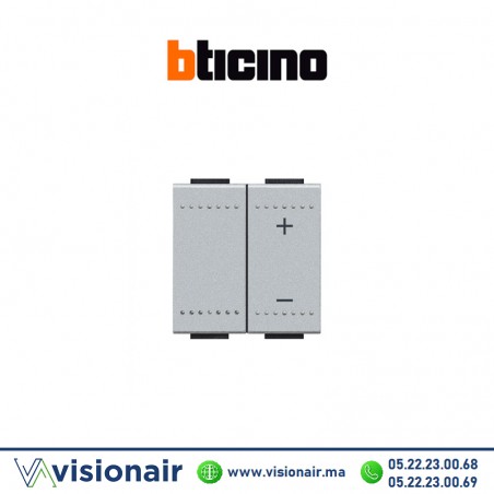 Variateur Bticino Living Light Tech 2M NT4411N Casablanca Maroc