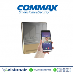 Moniteur vidéophone COMMAX écran LCD 10" GOLD CDV-1004QTGOLD Casablanca Maroc