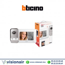KIT vidéophone BTICINO WI-FI connecté blanc 318011 Casablanca Maroc