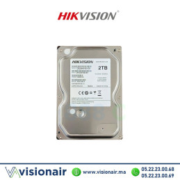 Disque dur 2TB Hikvision pour la vidéosurveillance DS20HKVS-VX1 Casablanca Maroc