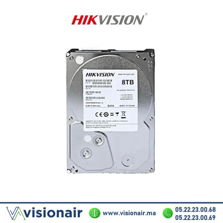 Disque dur 8TB Hikvision DS80HKVS-VX1 - VISIONAIR Maroc