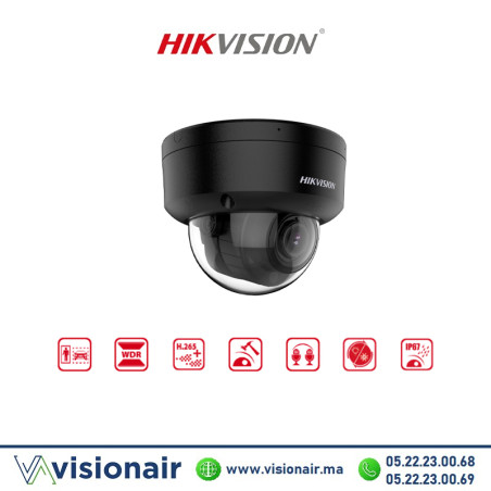 Camera IP HIKVISION dôme 6MP Varif Mot DS-2CD2763G2-LIZS2UB - VISIONAIR Maroc