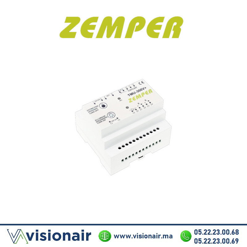Télécommande Zemper bloc secours Casablanca Maroc