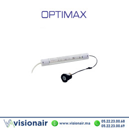 BAES Bloc de secours optimax 140LM 3H IP20 blanc niche Casablanca Maroc