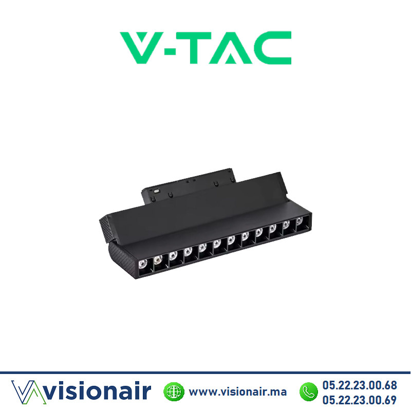 Projecteur orientable 12W V-Tac 3000°K laser SKU97821 - VISIONAIR Maroc