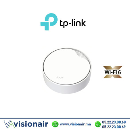 Point d'accès Wi-Fi6 TP-LINK Mesh Deco X50 AX3000 POE Casablanca Maroc